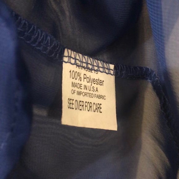 🆕 Brand new blue coverup/sheer top small - Picture 6 of 6